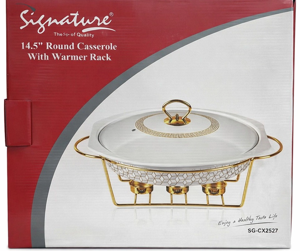 Signature chafing dish - 14.5