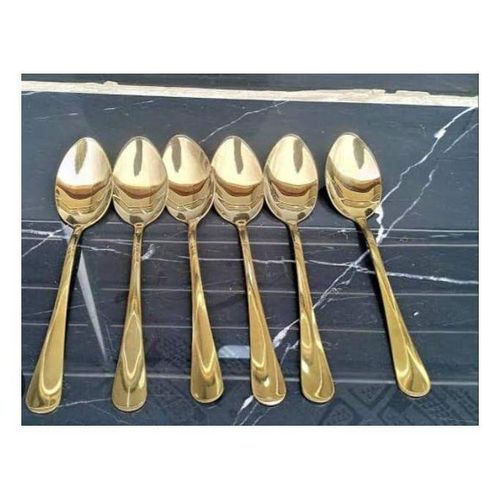 Wujin Golden Tea Spoon Set 6pc JIOA