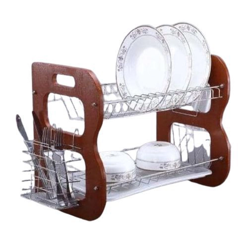 Wooden 2?Layer Dish Rack (234126 / 04266075)