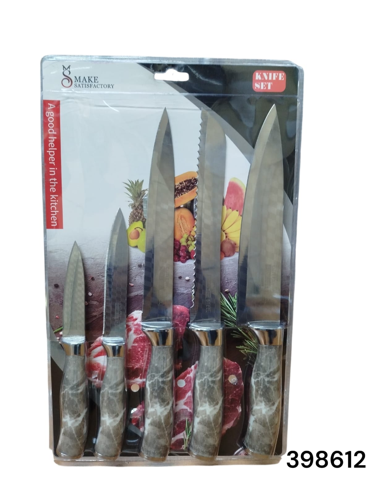 Make Satisfactory Knife Set 5pc 398612