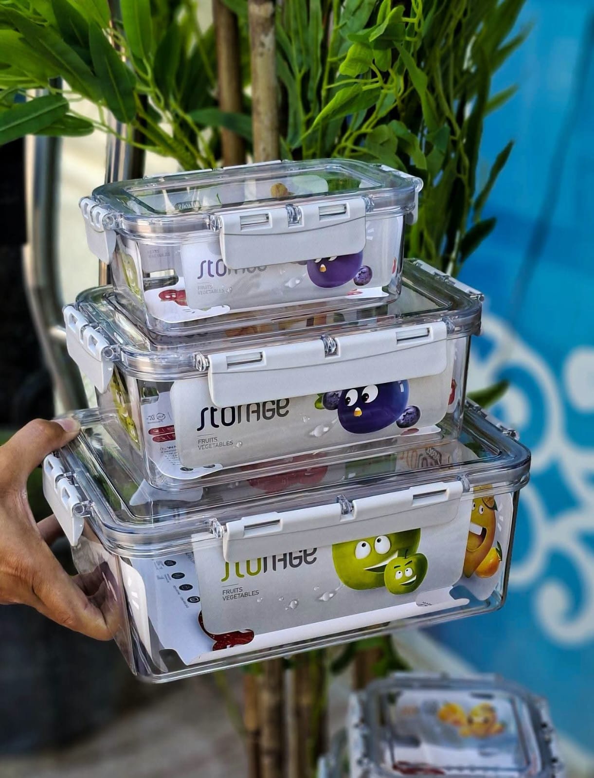 Rect Acrylic Storage Container 455076