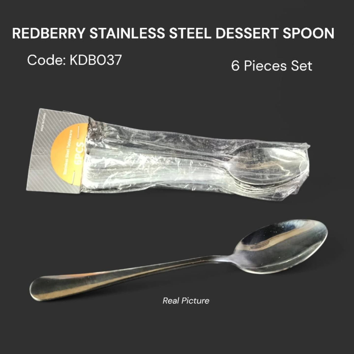 Redberry Stainless Steel Elegant Dessert Spoon