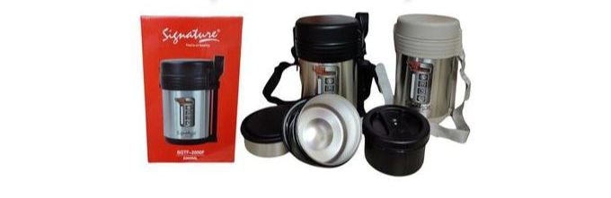 Signature Stainless Steel Food Flask - 2L (SGTF2000F)
