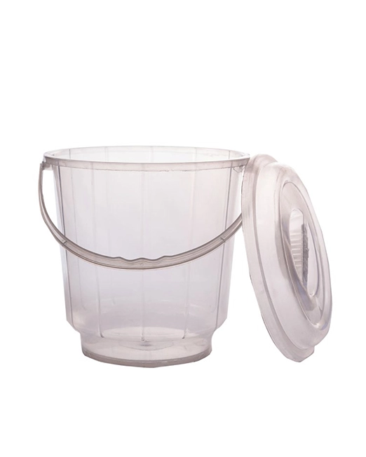 BKT5C CLEAR 5LT PLASTIC BUCKET