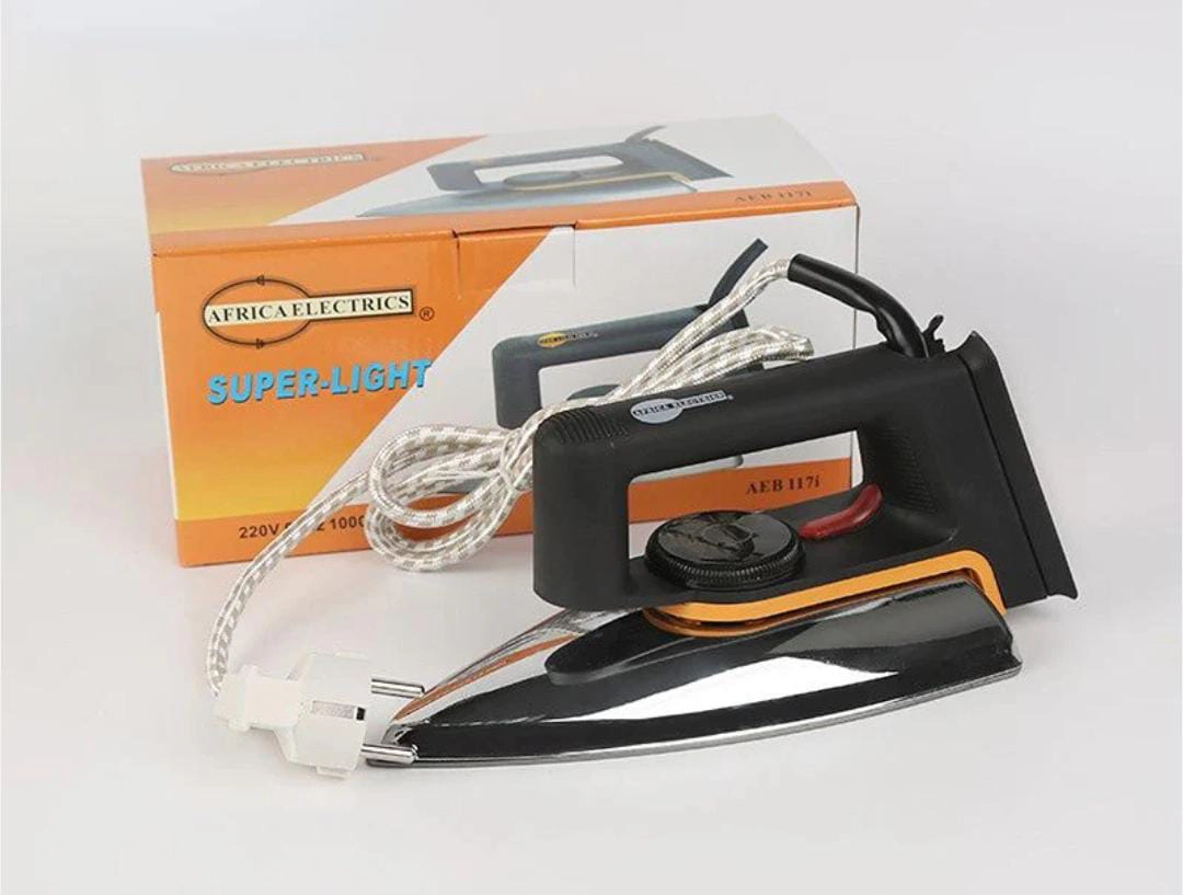 360896 AFRICA ELECTRICS DRY IRON 1000W AEB117I