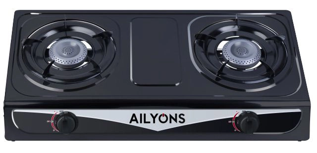GS0133 AILYONS 2B GAS COOKER BLACK AGC