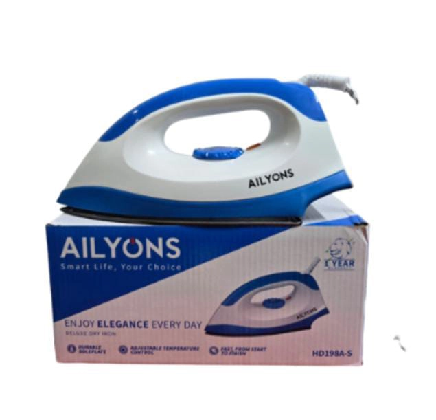 505851 HD198AS AILYONS DRY IRON 1000W