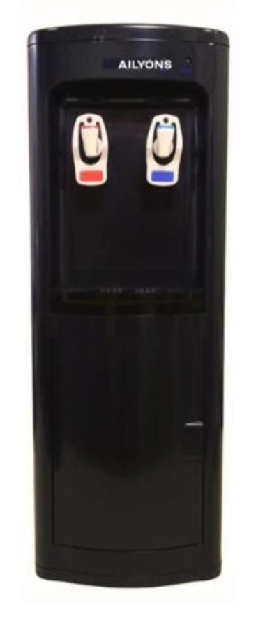 AFK110 AILYONS DISPENSER STANDING BLACK HOT COLD