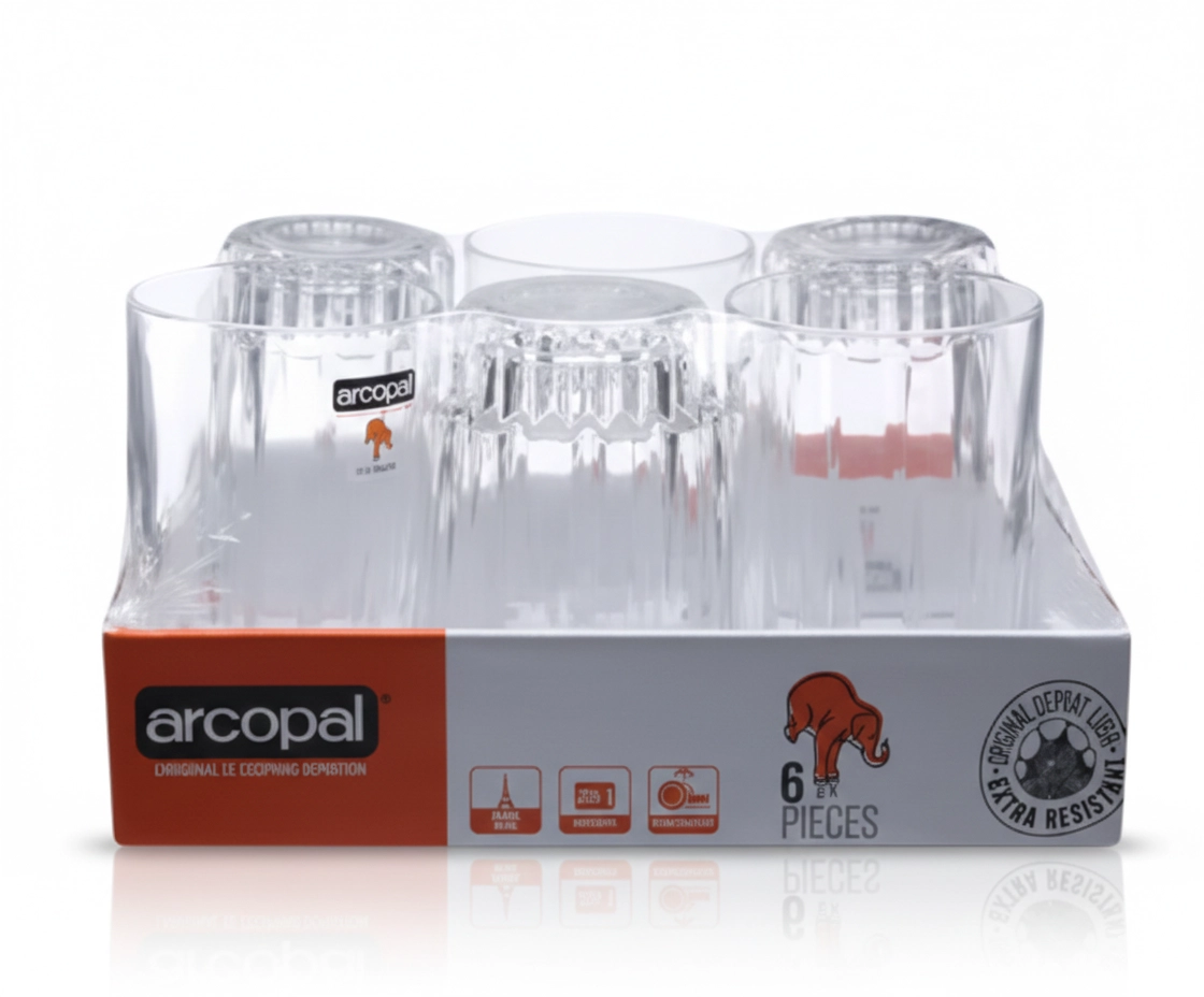 Arcopal Lancier Glass Set 6 Pieces 270ml L4992