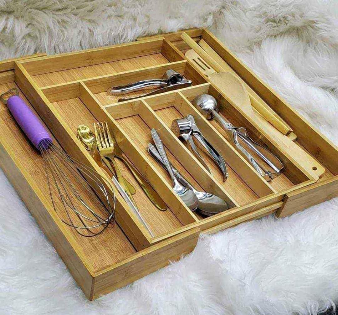 Bamboo Drawer Organizer 454974