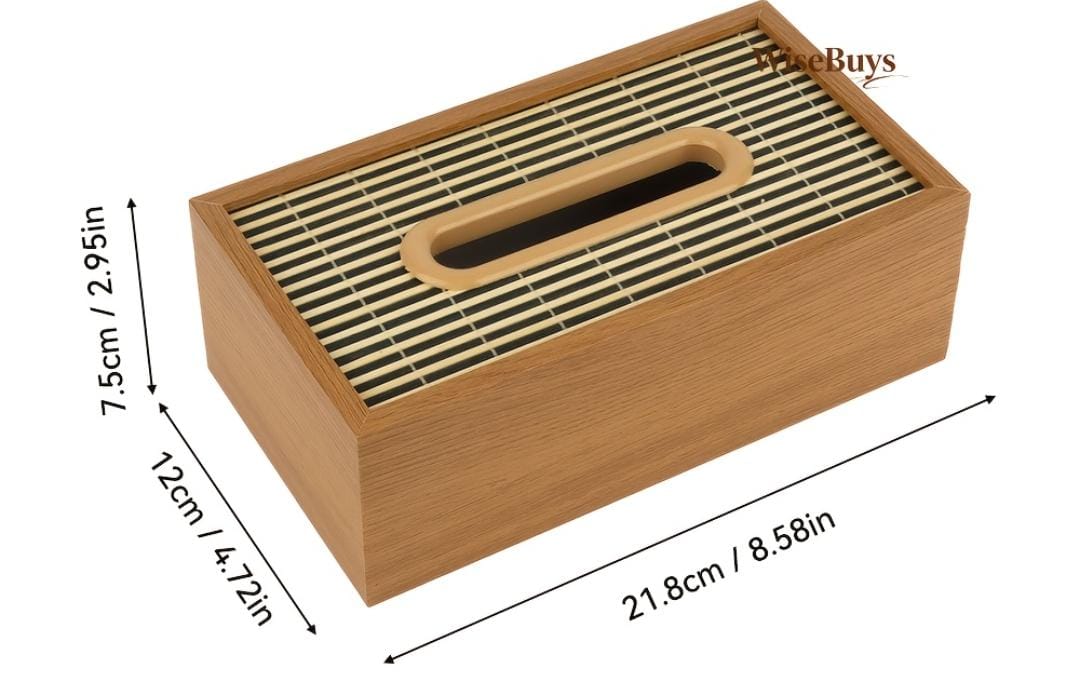 Bamboo Tissue Box 454980