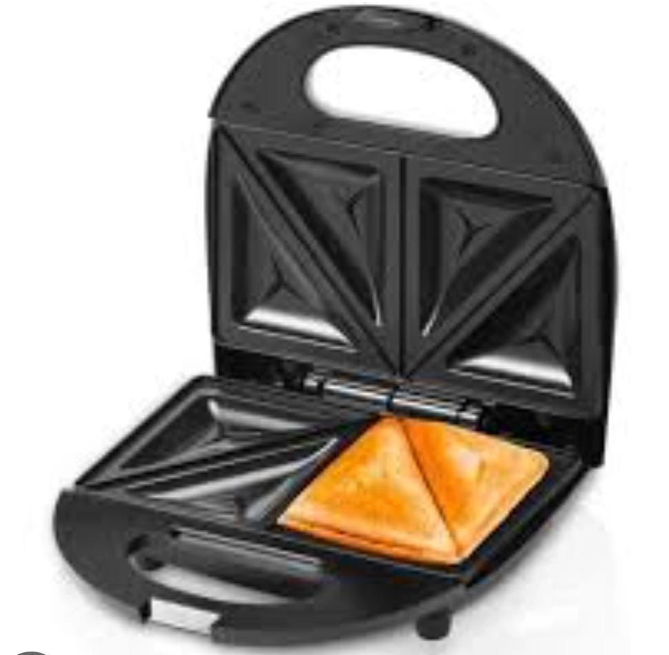 406437 BM705 BOMA SANDWICH TOASTER 2 SLICE BLACK