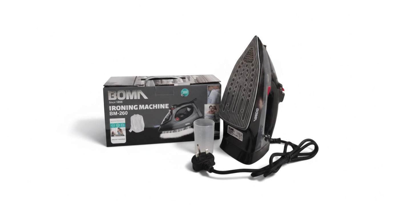 BM260 BOMA STEAM IRON CERAMIC SOLE 2200W