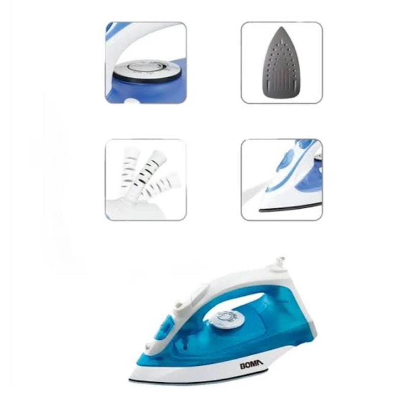 BM5528A BOMA STEAM IRON CERAMIC 1400W