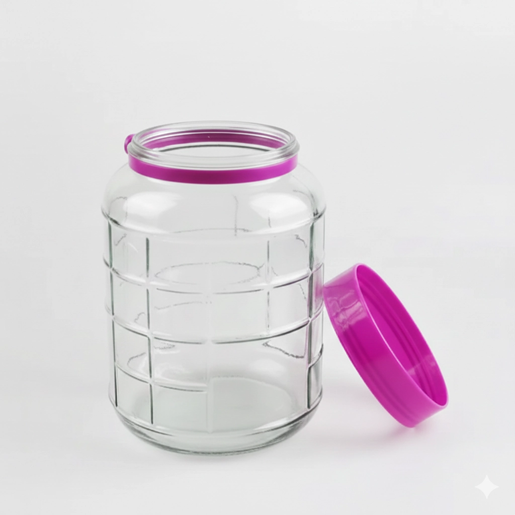 HMBA96 BA GLASS JAR 3LT R