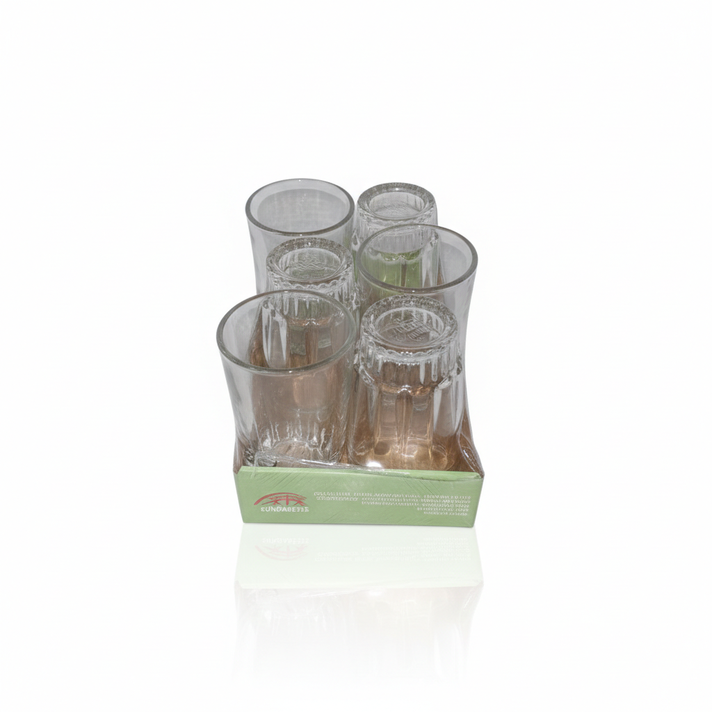 Borosilicate Glass Set – 6 Pieces (BT6 / ET6)