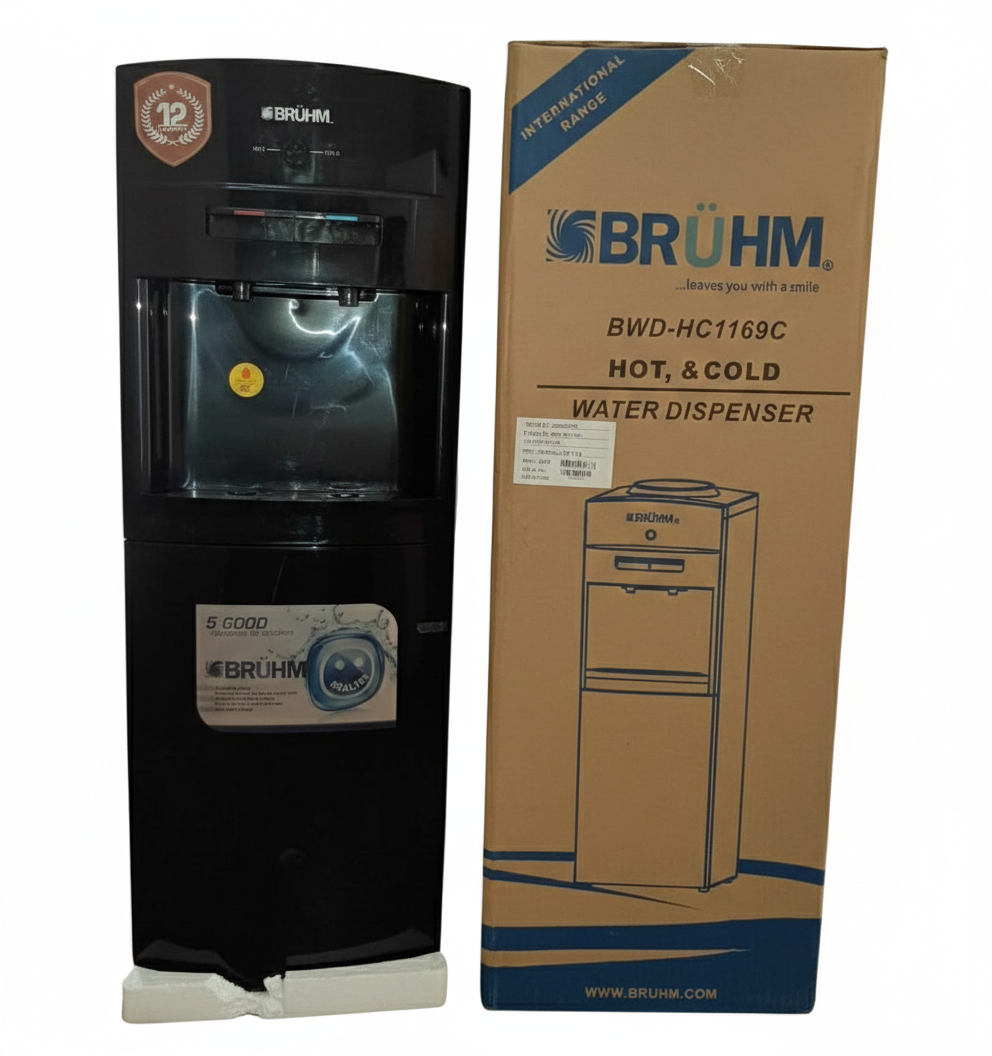 Bruhm Hot & Cold Water Dispenser BWDHC39C
