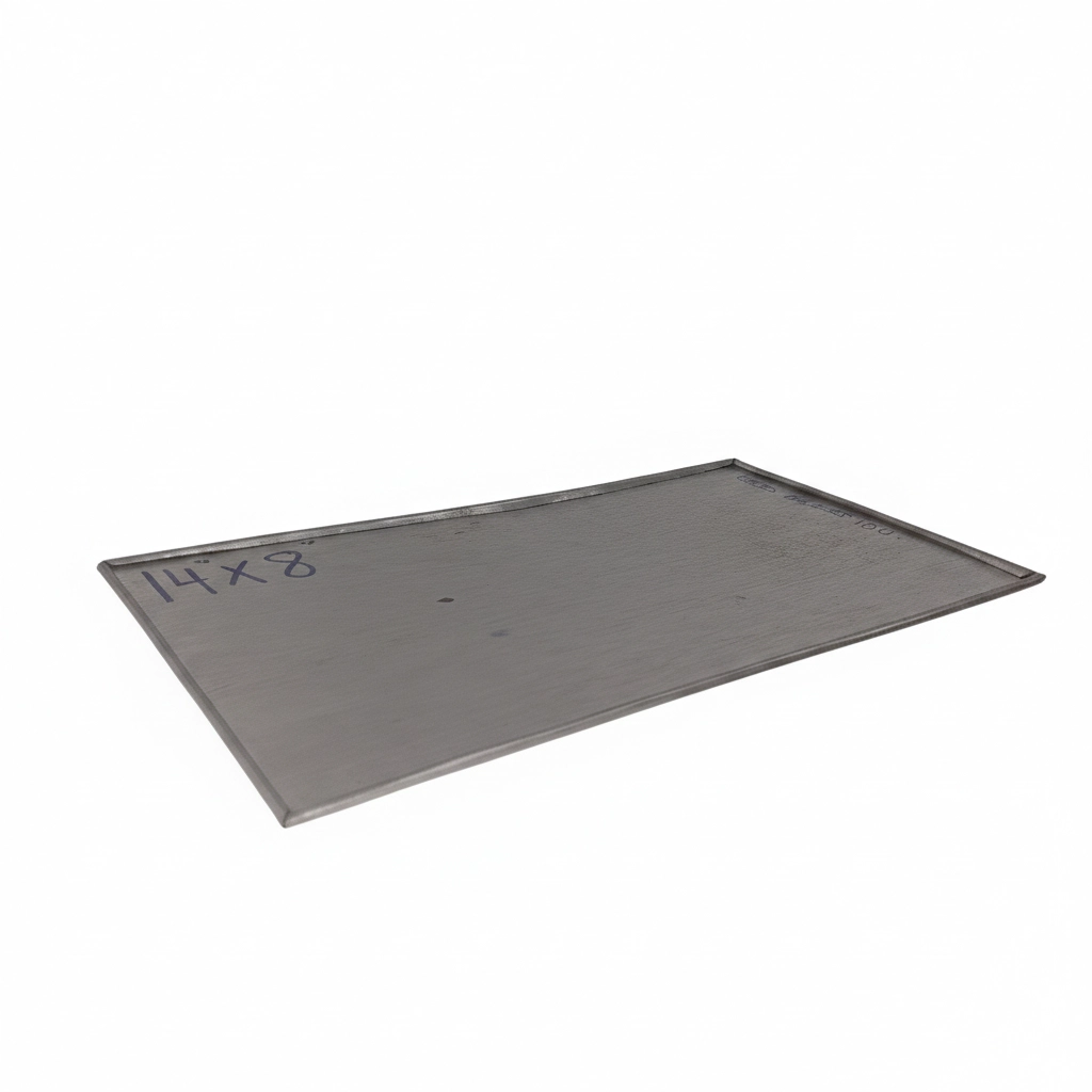 BS14X8 Steel Baking Sheet - 14 x 8 Inches Jua Kali Heavy-Duty Tray