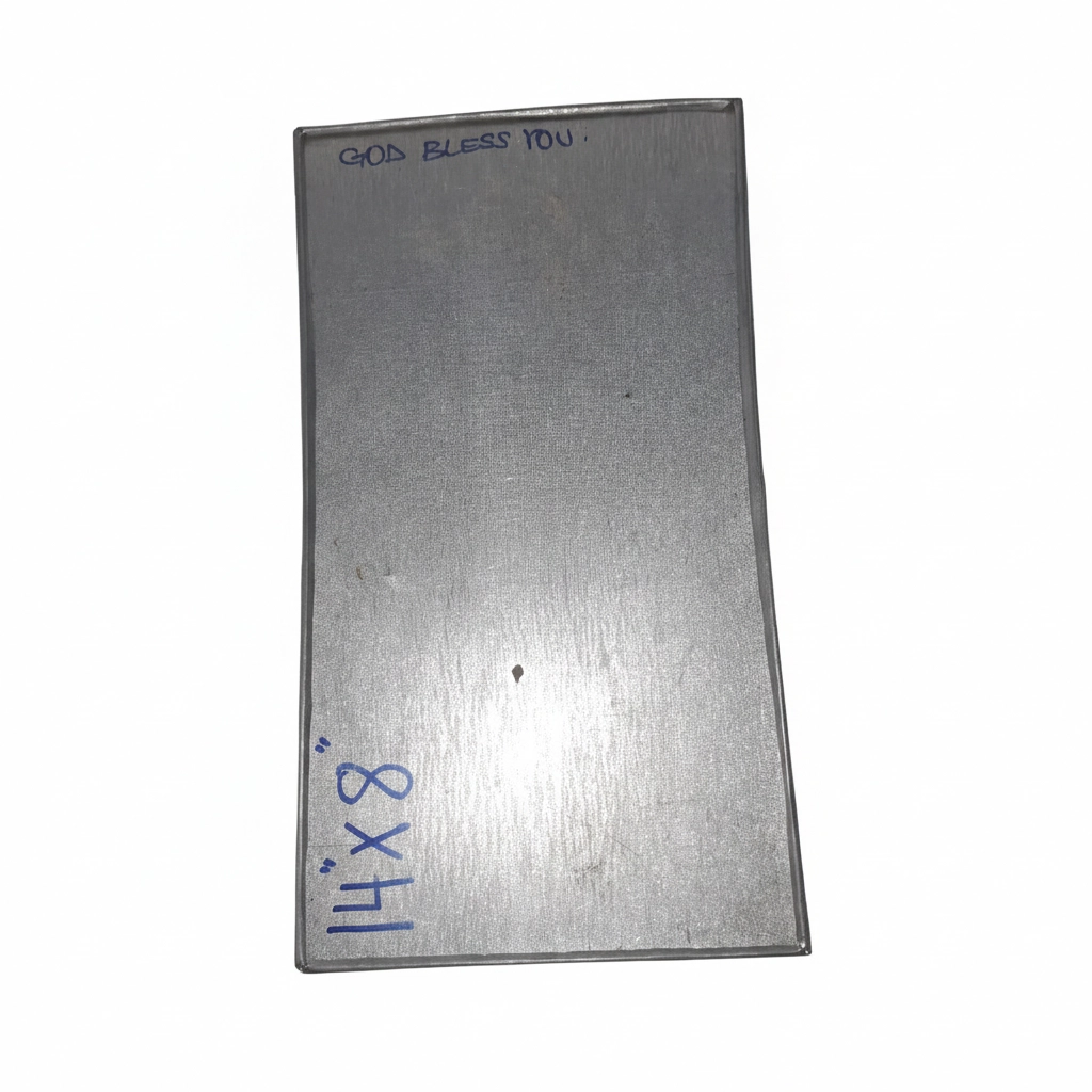 BS14X8 Steel Baking Sheet - 14 x 8 Inches Jua Kali Heavy-Duty Tray