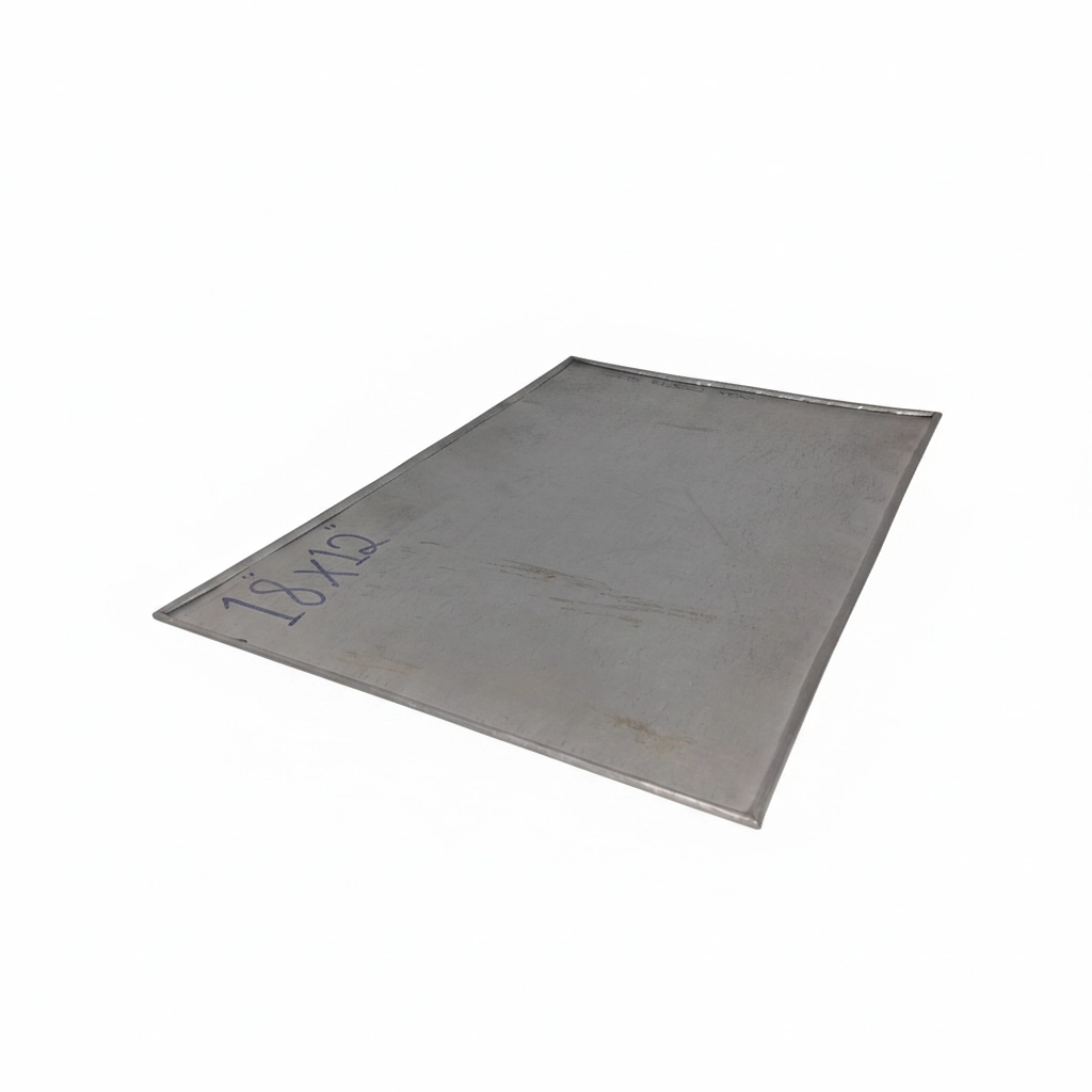 BS18X12 Steel Baking Sheet - 18 x 12 Inches Jua Kali Heavy-Duty Tray