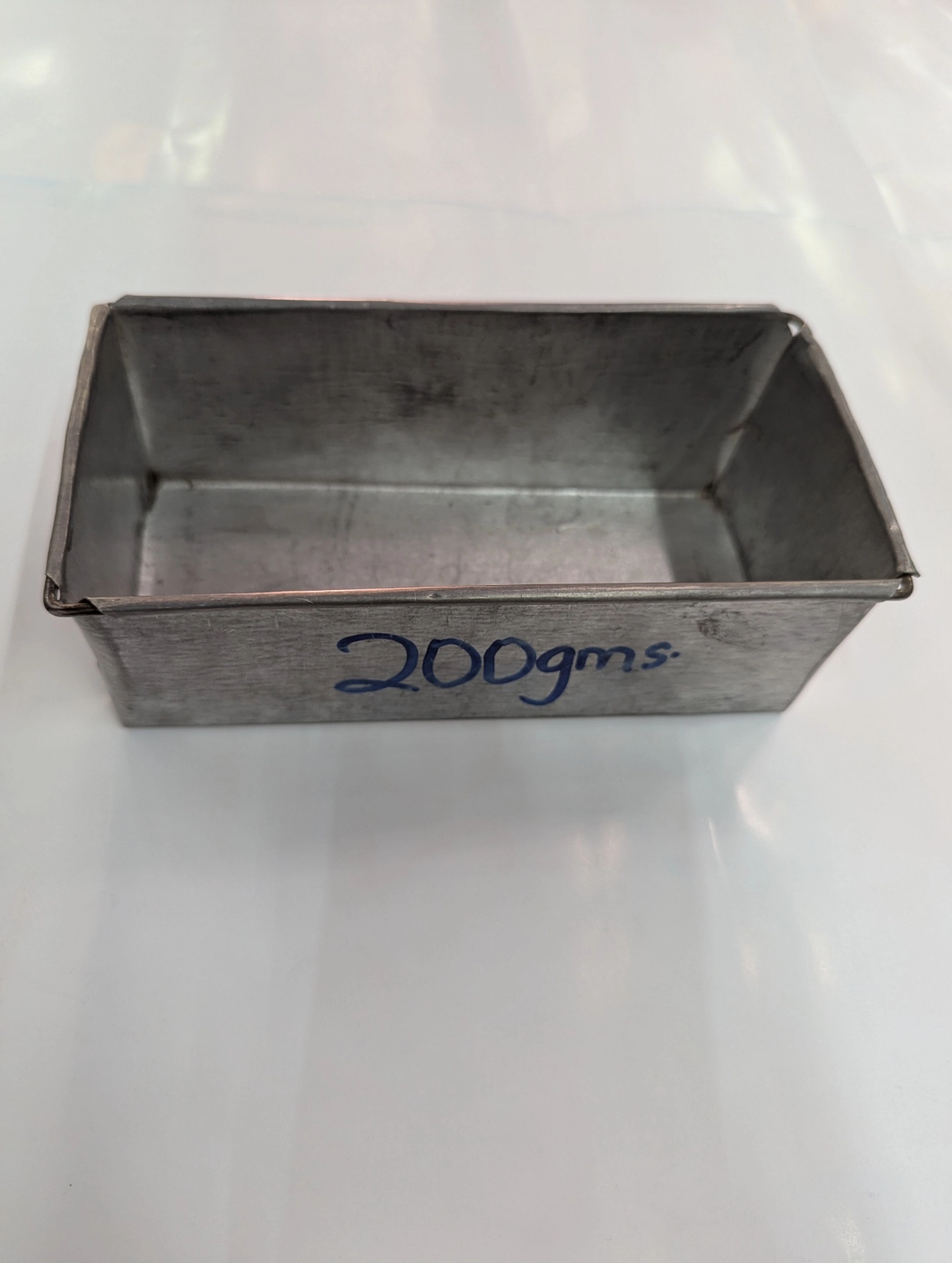 BT200 Steel Bread Tin - 200g Capacity