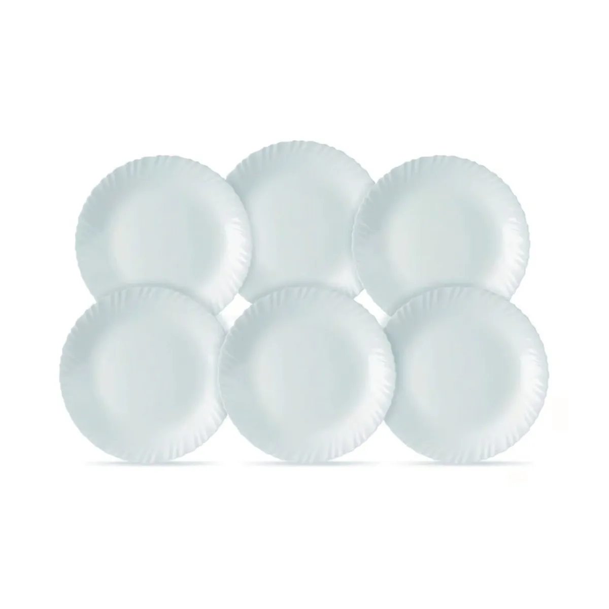 CELO100 DINNER PLATE 10 INCH/25CM 6PC WHITE 445868