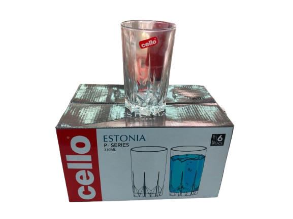 Cello Estonia P 310ml Glasses F6 Cel1013