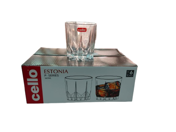 Cello Estonia P 360ml Dr Glasses F6 Cel1014