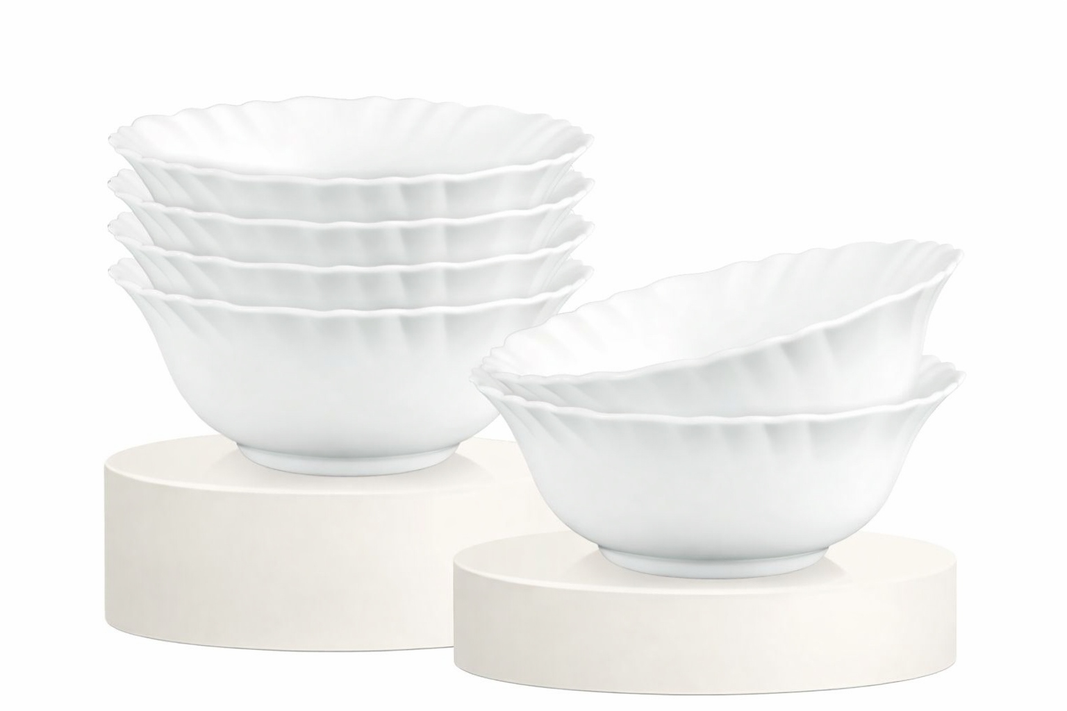 Milton Treo white soup bowl 6 pcs