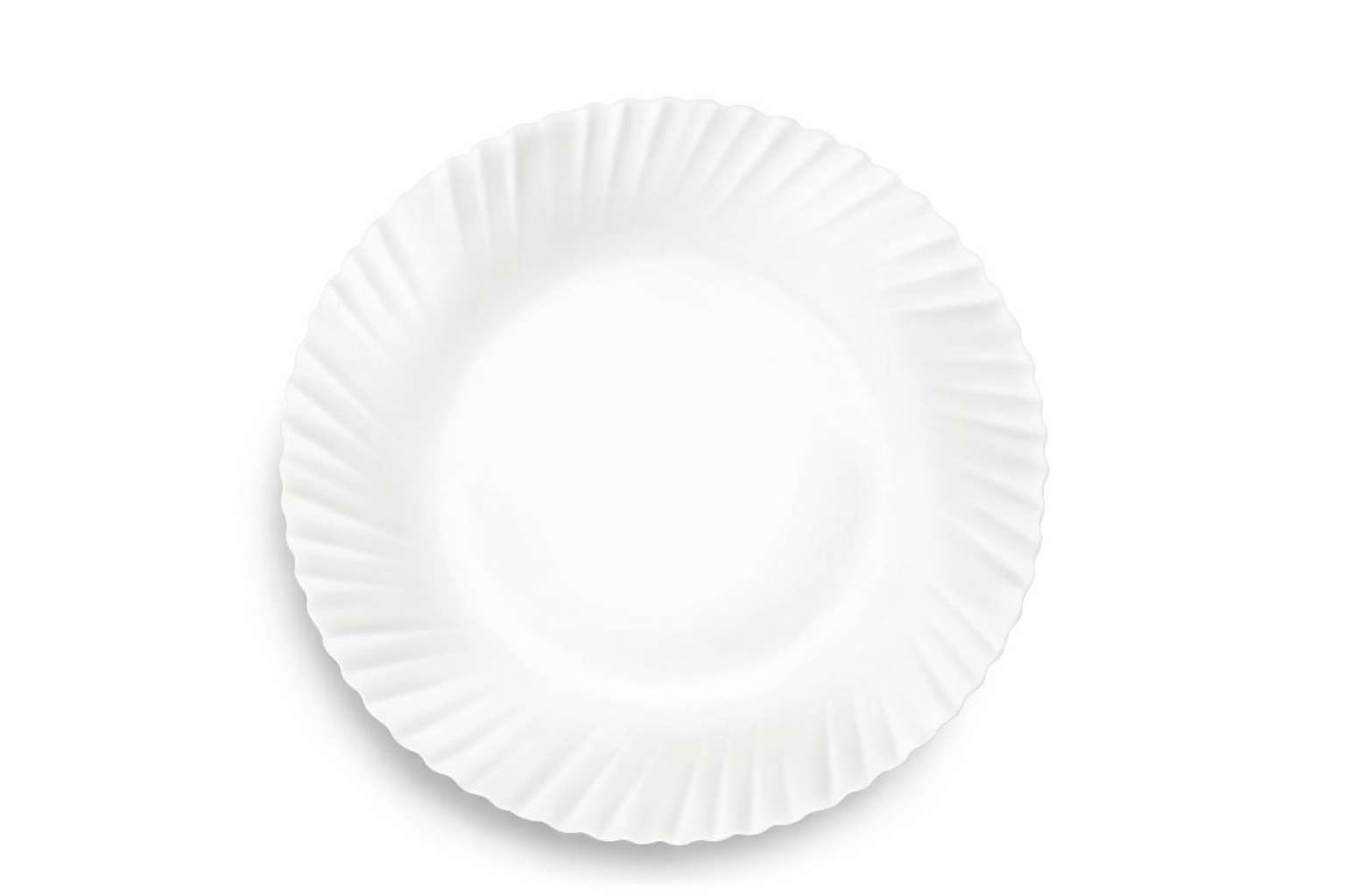 Milton Treo White Dinner Plate 6pc