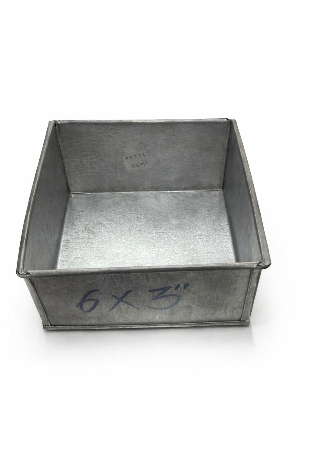 Jua Kali Heavy-Duty Square Steel Cake Tin No.6 - 6