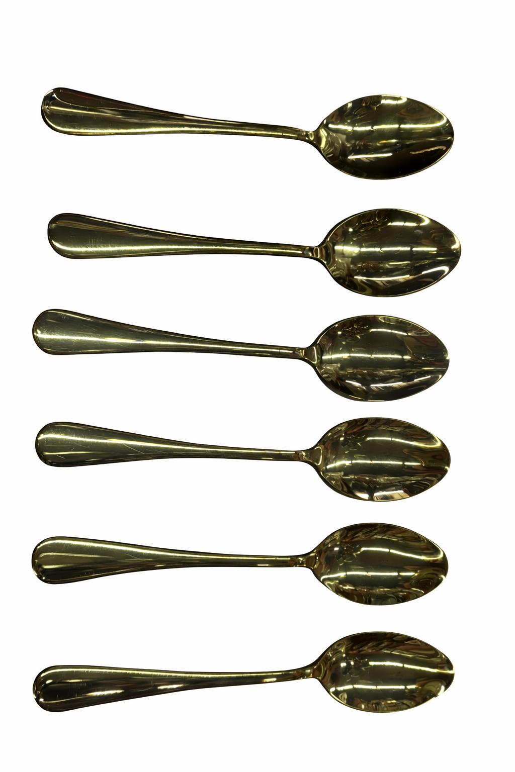 Qubaoshang Golden Dessert Spoon Set - 6 Pieces (GODS6)