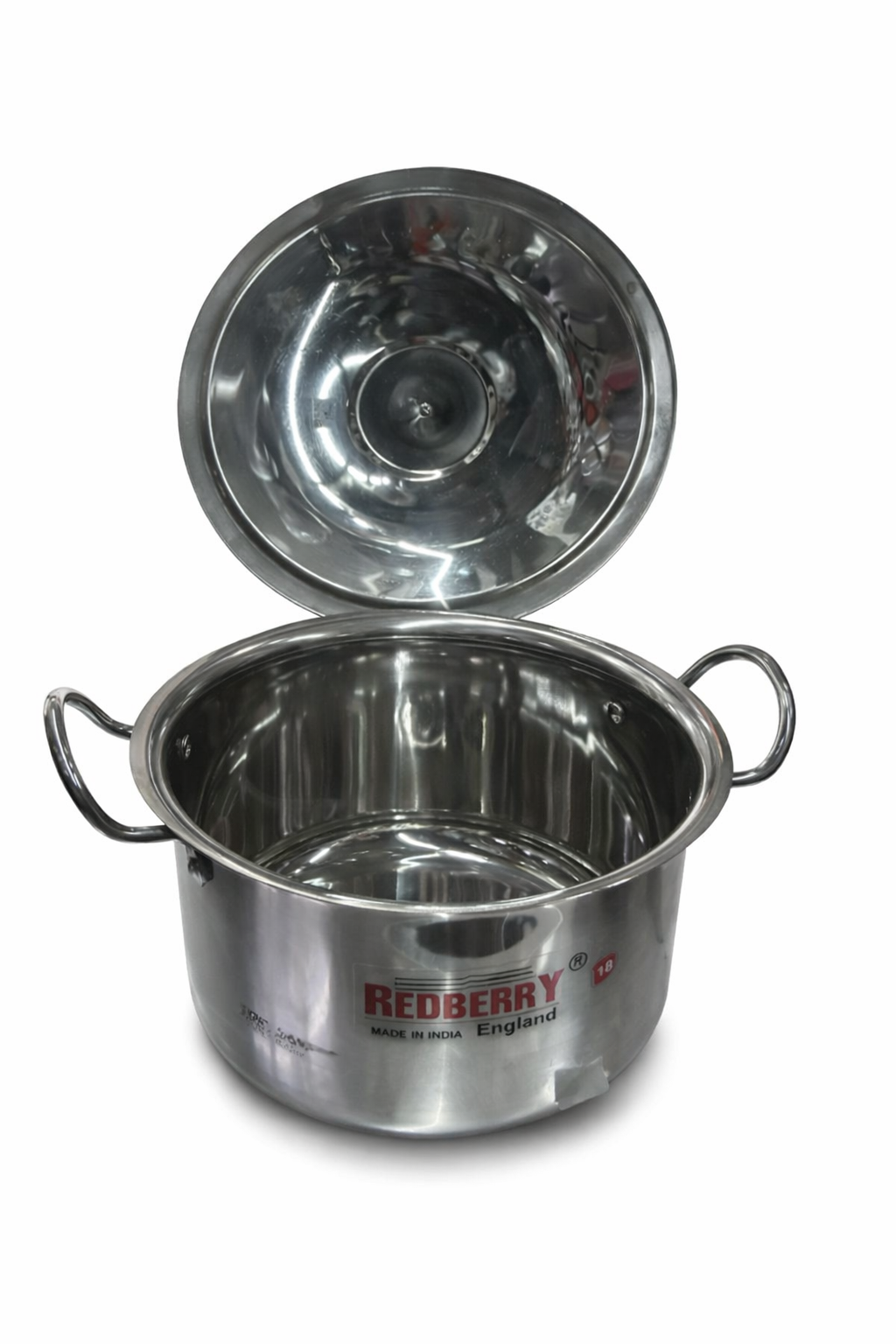 Redberry Stainless Steel Casserole - No.18 (SSRBC18)