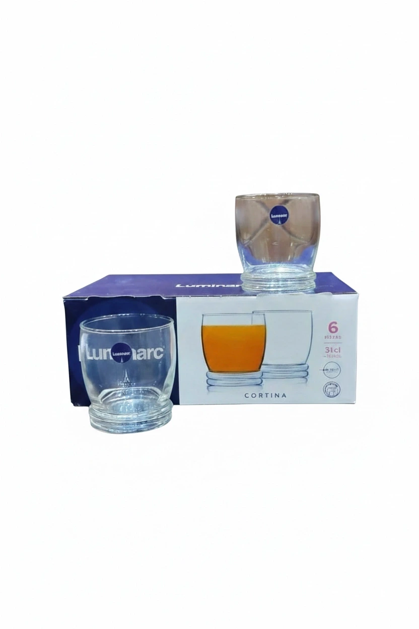 Cortina Luminarc Glass Set 6 Pieces 310ml N0759