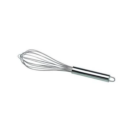 CWW12 STEEL HANDLE WIRE WISK 12 INCH
