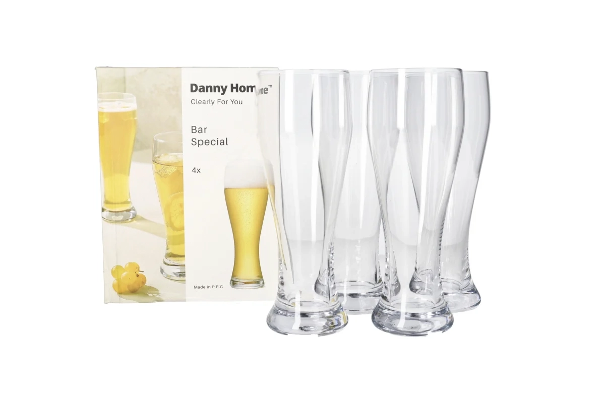 000157 CB0115 DANNY HOME GLASSES 600ML 4PCS DHG