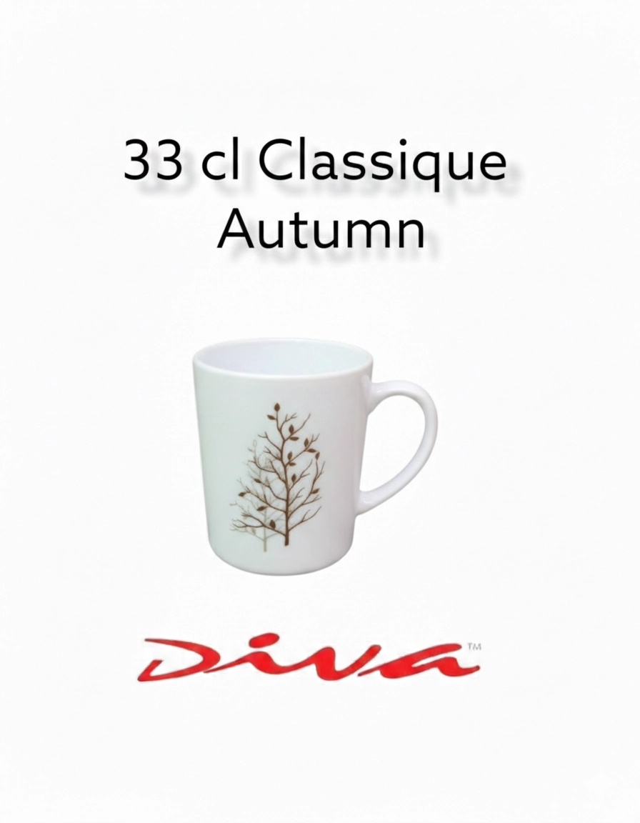 33AUTUMN DIVA 33CL AUTUMN MUG 6PC