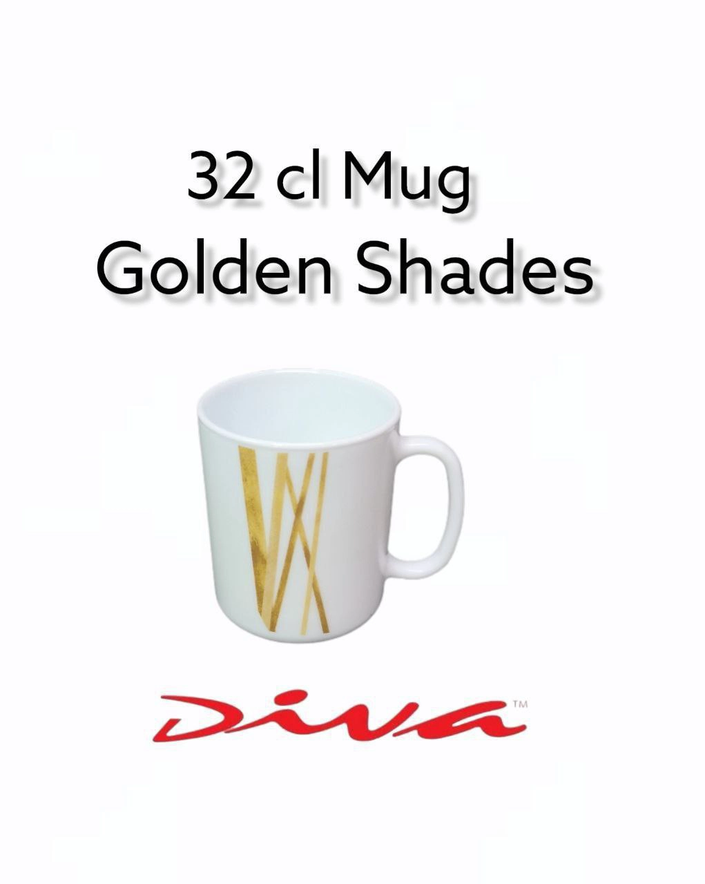 32GOSH DIVA GOLDEN SHADES MUG
