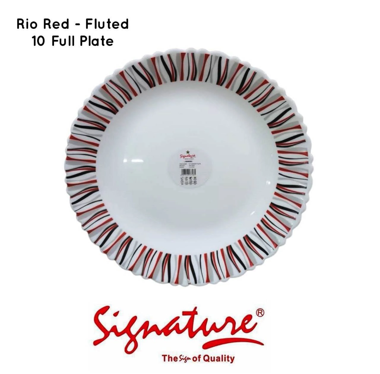 10RIRE DIVA 10 INCH RIO RED D/P 6PC 137485