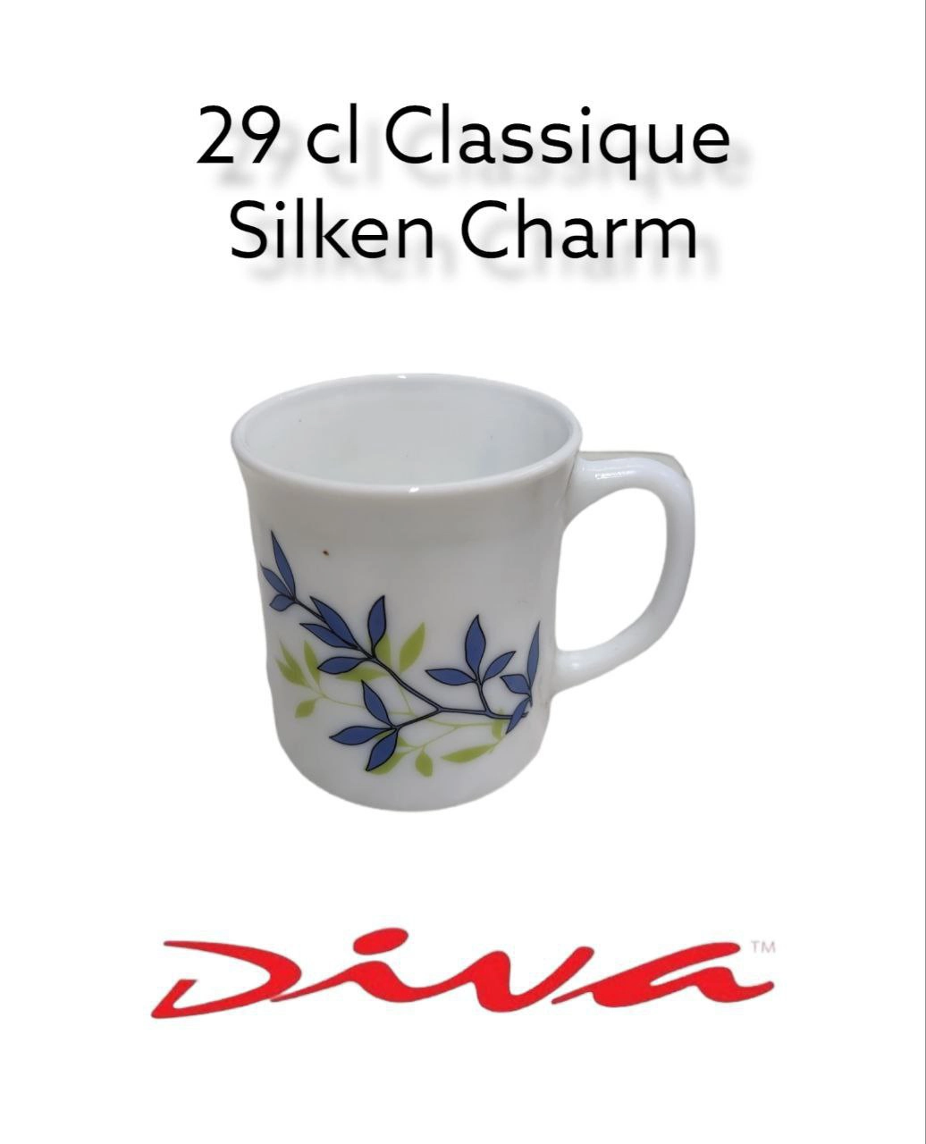 29SICH DIVA SILKEN CHARM MUGS 29CL 6PC 33973