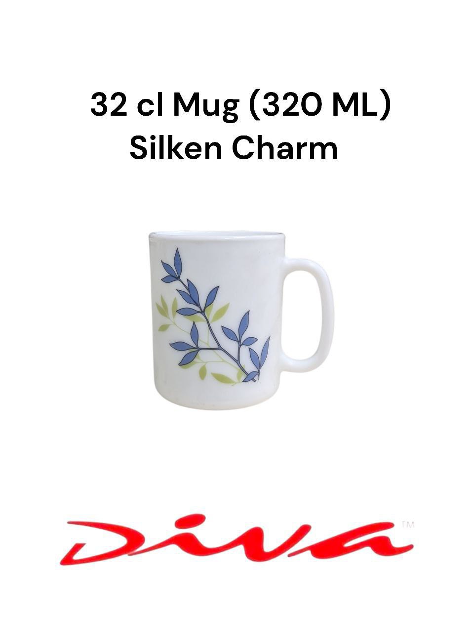 32SICH DIVA SILKEN CHARM MUGS 32CL 6PC 33974