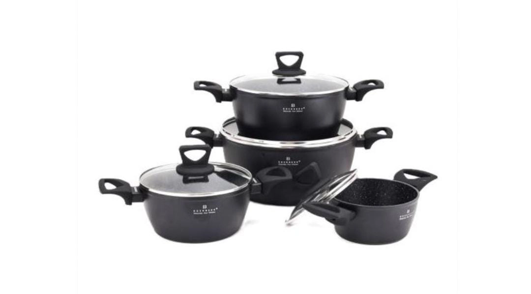 EB12915 EDENBERG 8PC COOKWARE