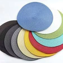 Round Table Mat Set - 6 Pieces (ETMR)