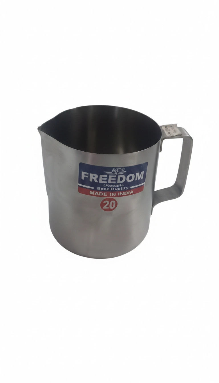 Freedom Stainless Steel Milk Jug – 20oz / 600ml (FMJ20)
