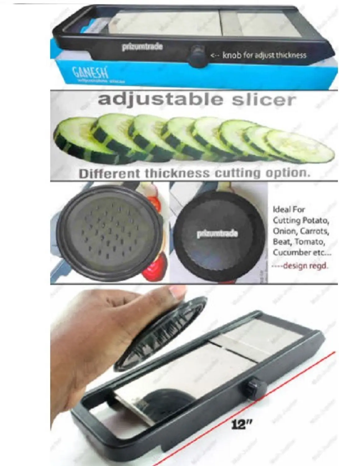 Ganesh Adjustable Slicer 340726