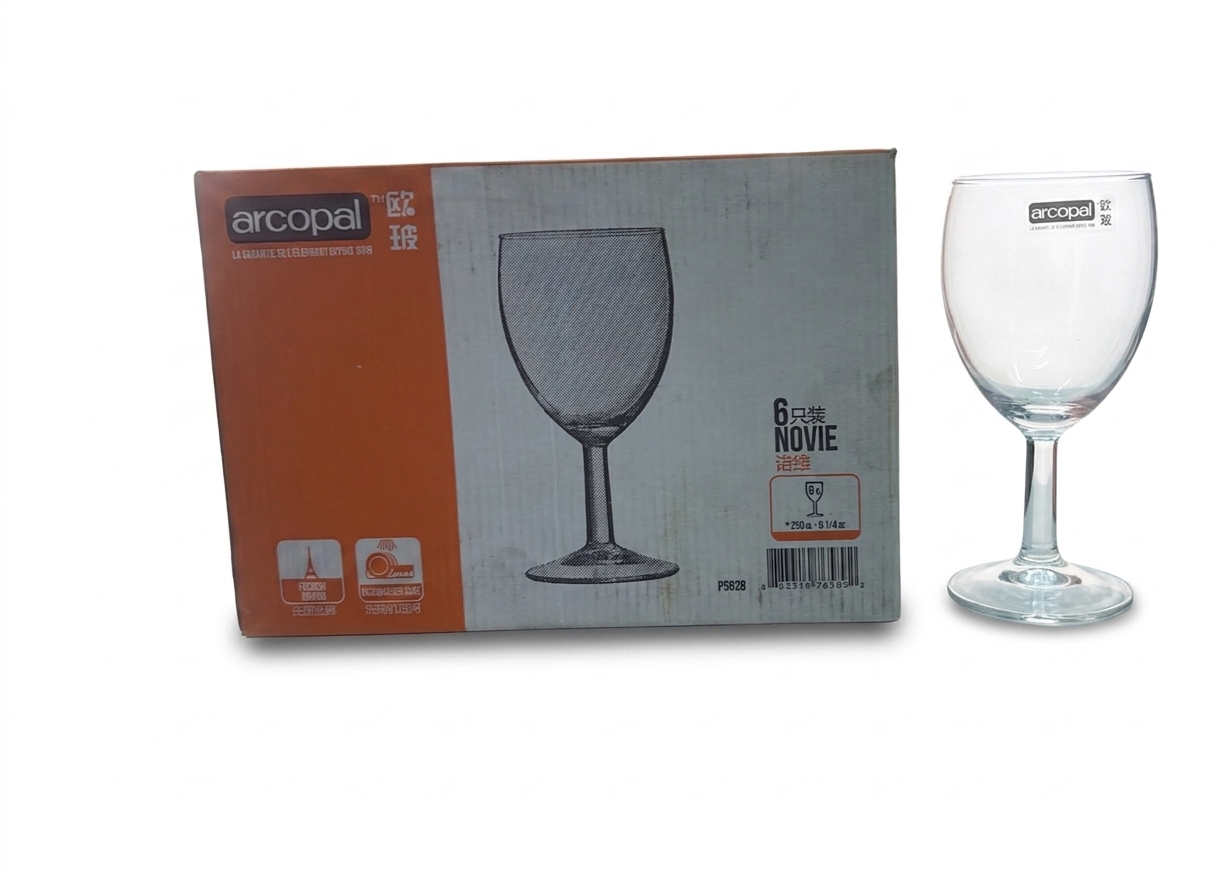 Novie Wine Glass 25cl 6pc 76589 P5828