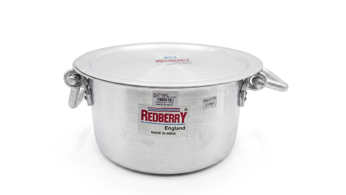 Redberry Aluminium Sufuria NO.22 (RBSWH22)