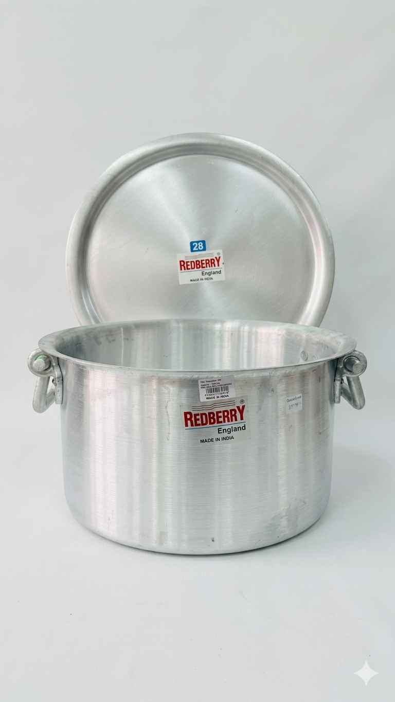 Redberry Aluminium Sufuria NO.28 (RBSWH28)