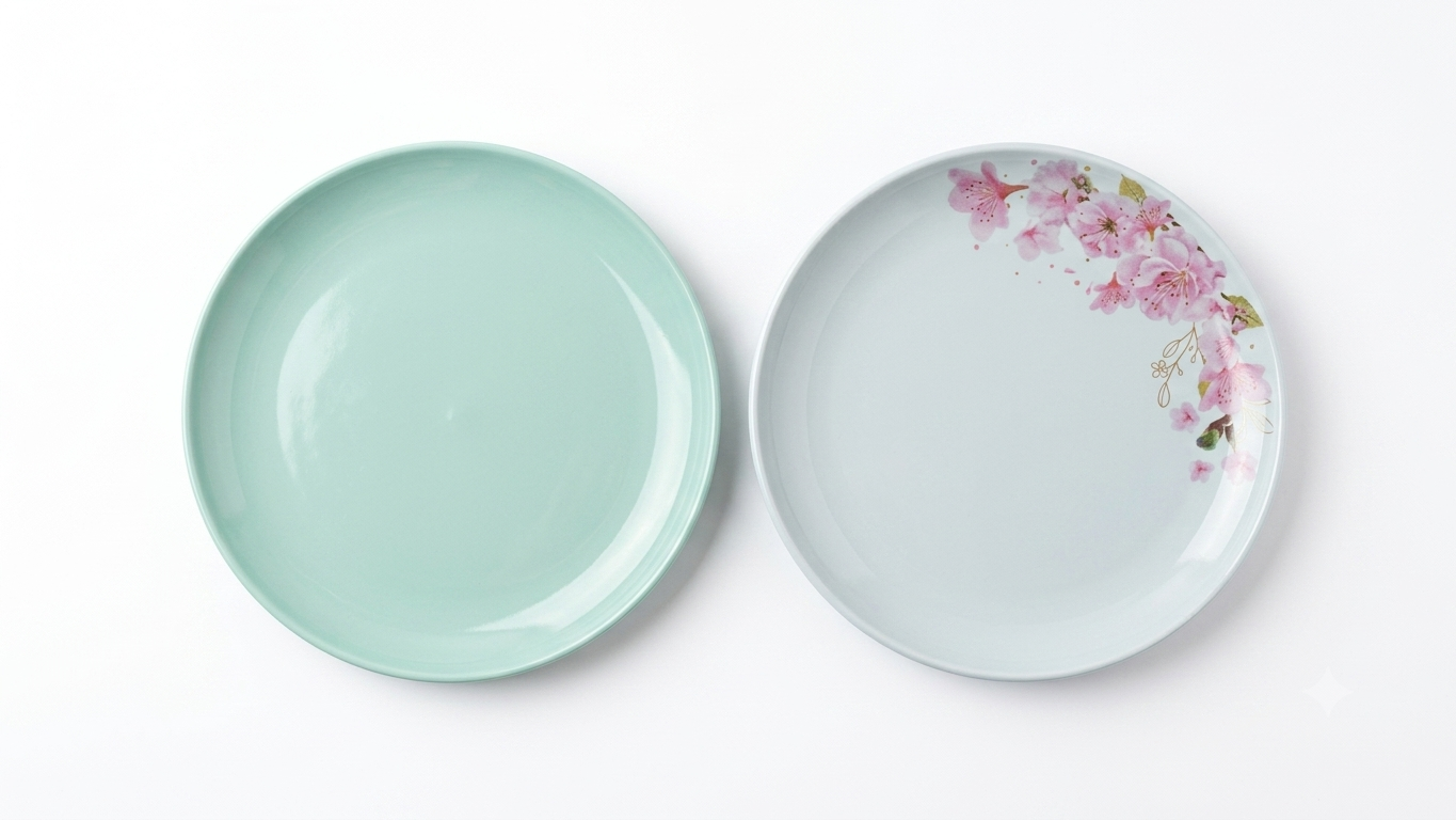 Wo2402 Melamine Round Dinner Plate Pc