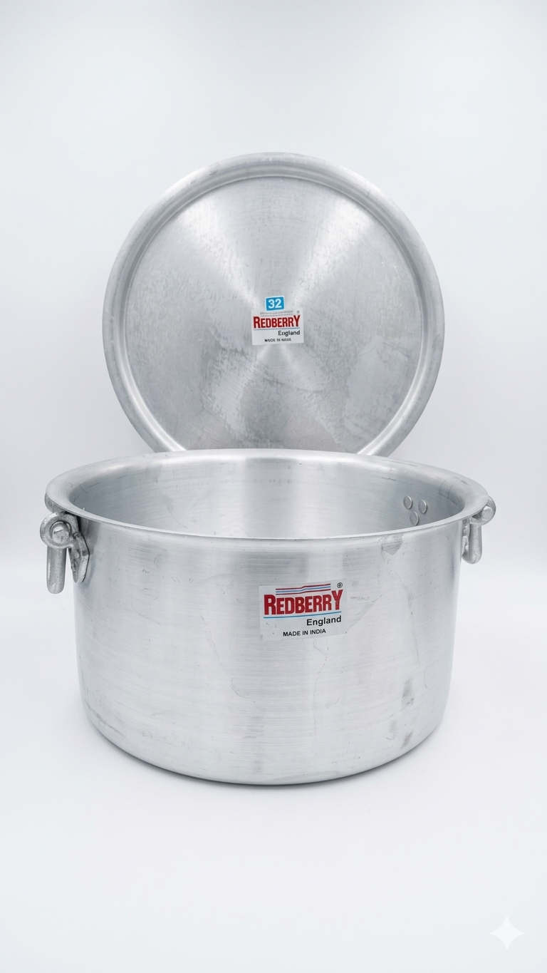 Redberry Aluminium Sufuria NO.32 (RBSWH32)